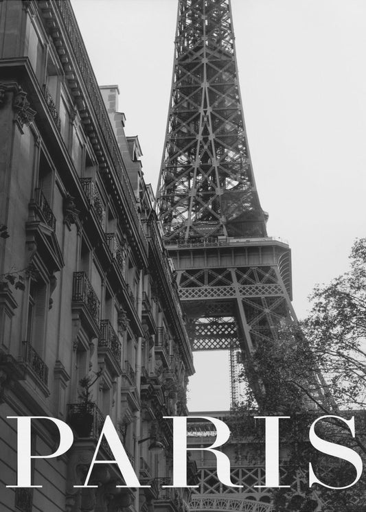 Paris Text 1 | Leinwand