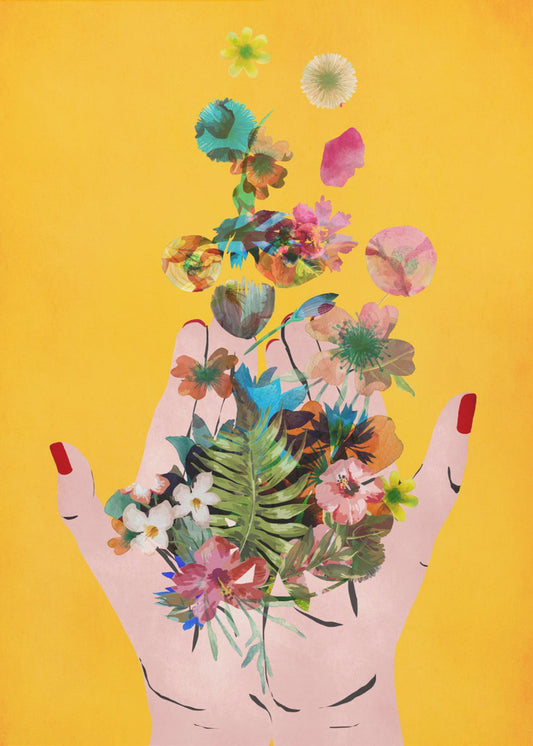 Floral Whirlwind | Poster