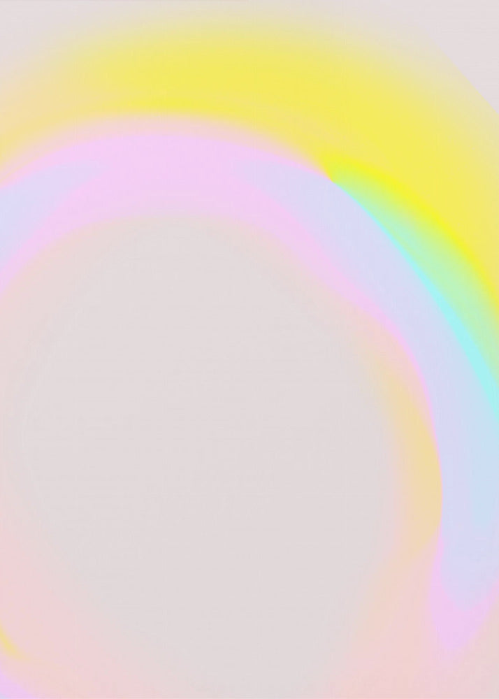 Pastell Aurora | Leinwand