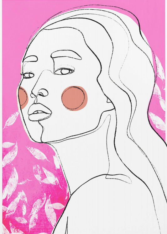 Rosa Träumerei | Leinwand