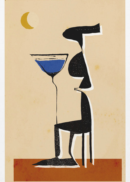 Moonlit Martini | Poster