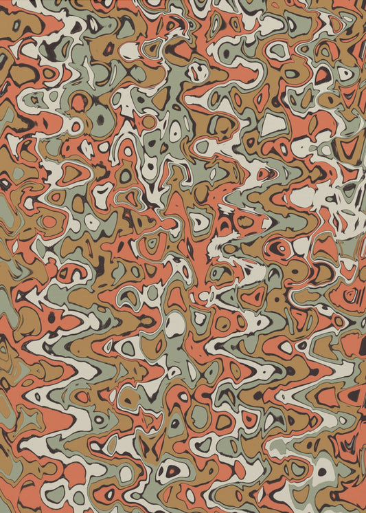 Vibrant Ripples | Canvas
