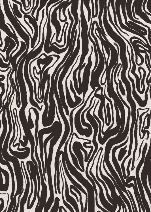 Zebrawellen | Leinwand