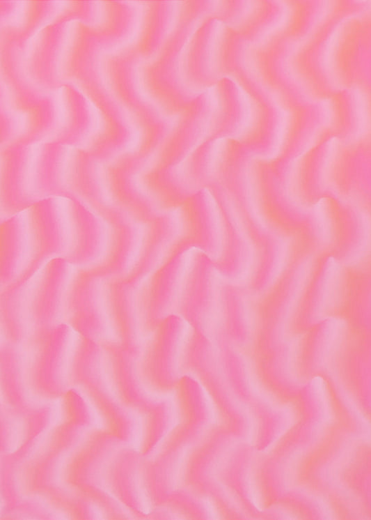Plätschernde rosa Wellen | Leinwand