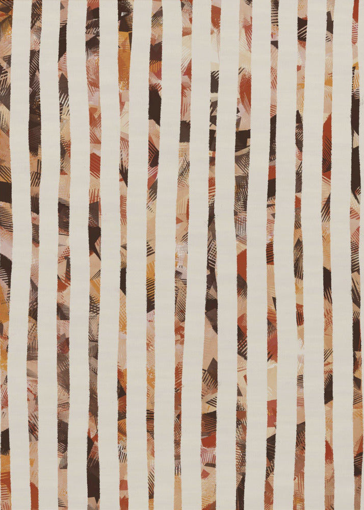 Striped Serenity | Canvas