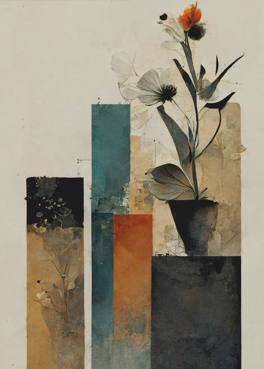 Abstrakte Blüten | Poster