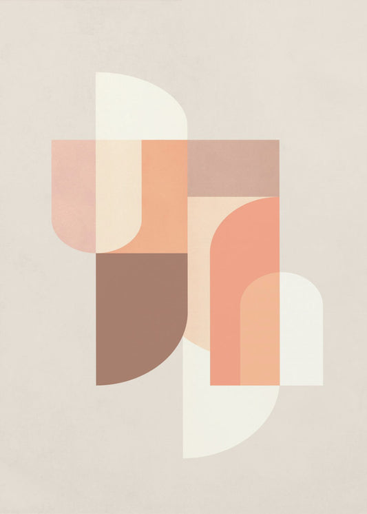 Retro Geometrisch III | Leinwand