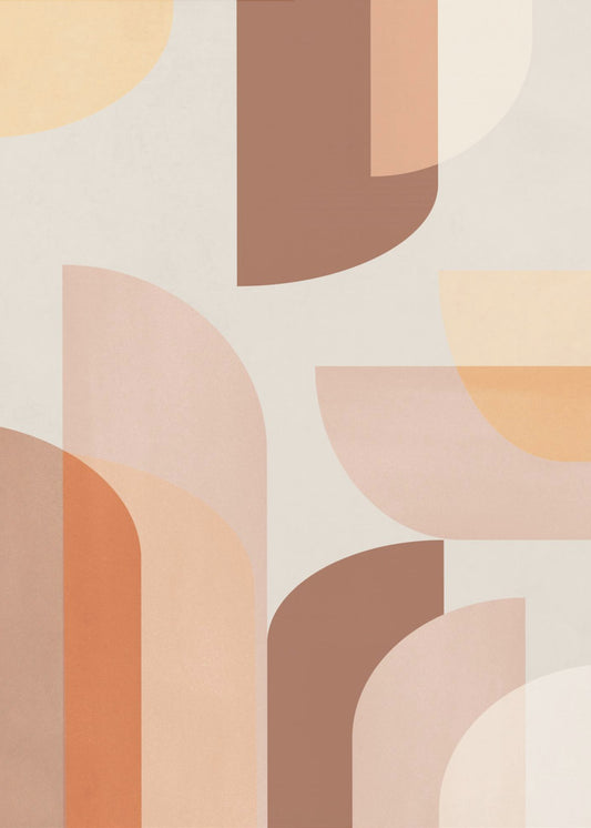 Retro Geometrisch | Leinwand