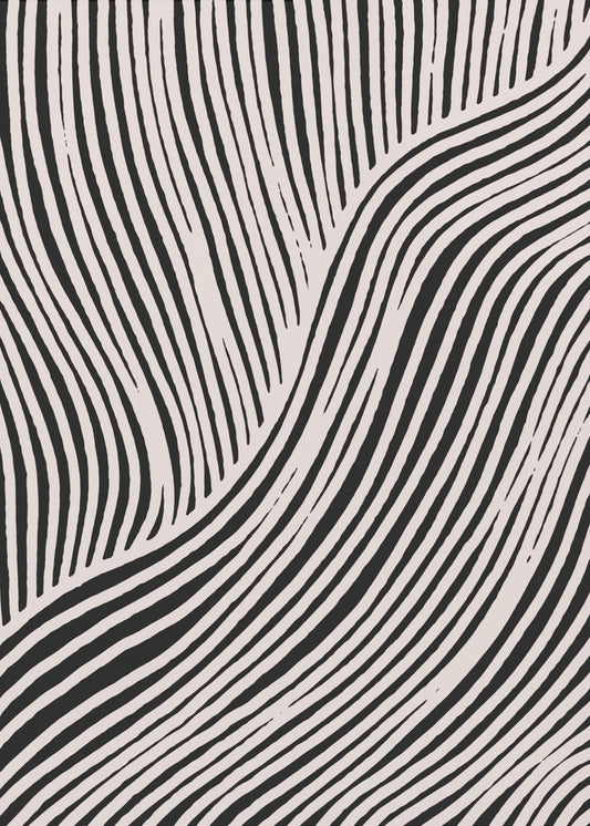 Flowing Stripes | Poster