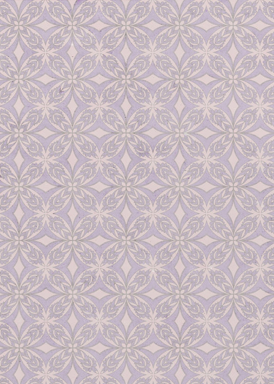 Lavendelblüten-Tessellation | Leinwand