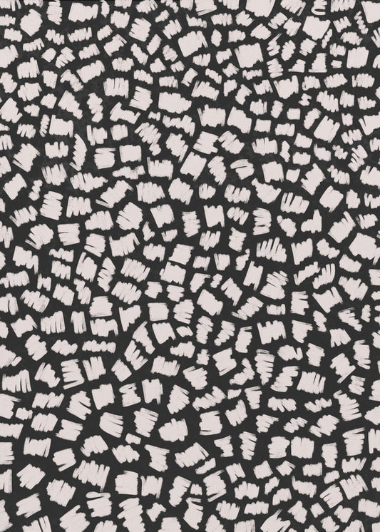 Monochrome Wirbel | Leinwand