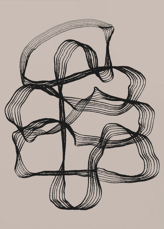 Ätherische Linien | Leinwand