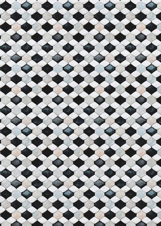 Karierte Illusion | Leinwand