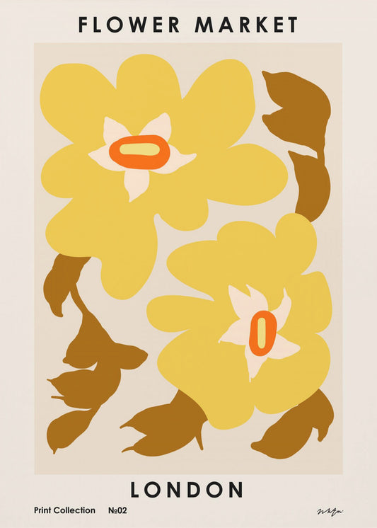 Blumenmarkt. London | Poster