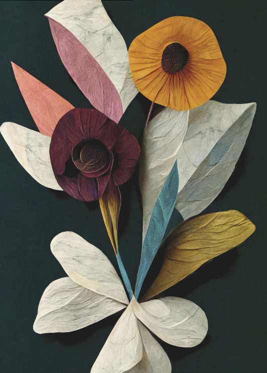 A Paper Bouquet | Canvas