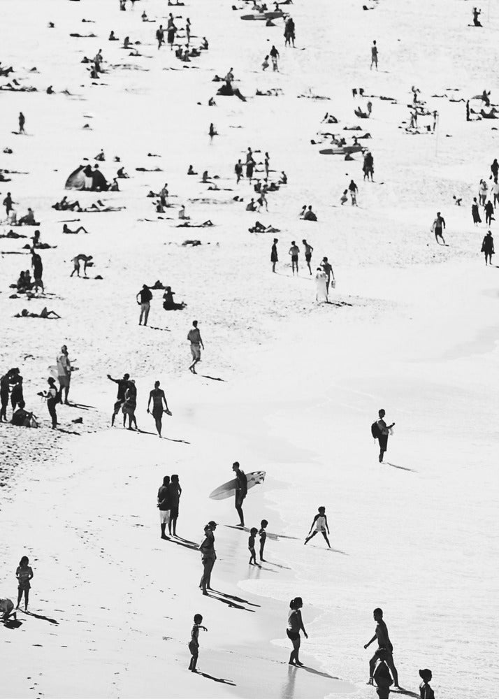 Strand-Silhouetten | Poster