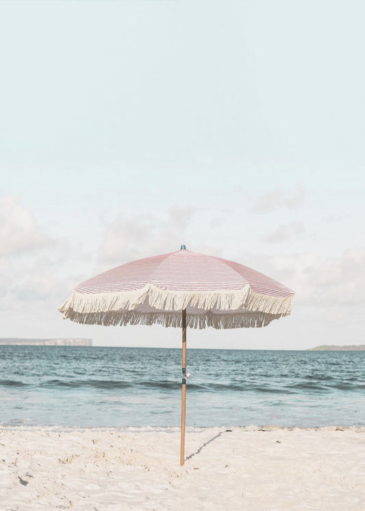 Rosa Regenschirm | Poster