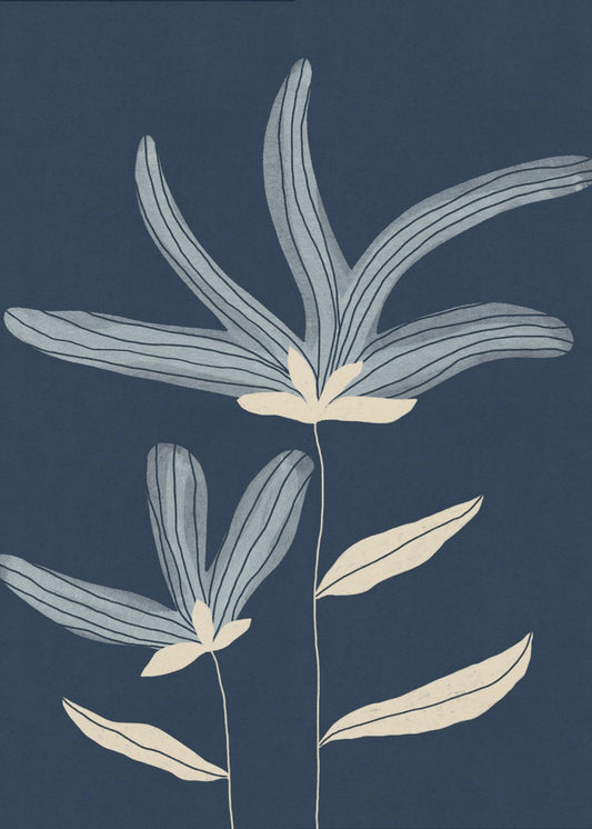 Zwei Blumen | Poster