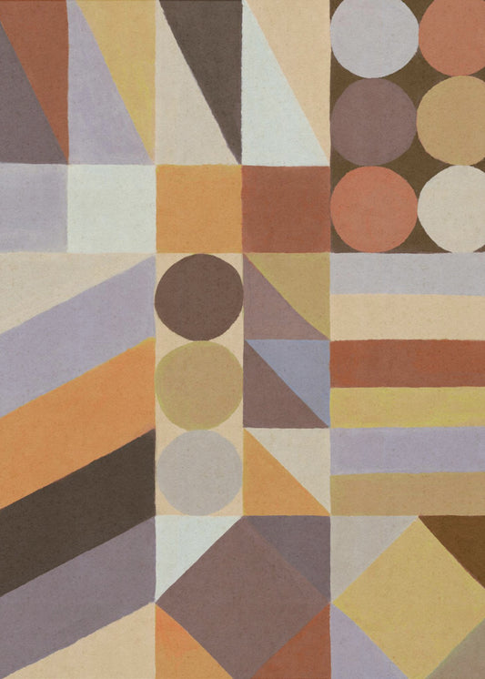 Geometrische Formen &amp; Farben #1 | Poster