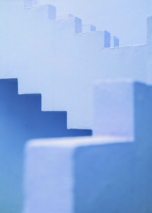 Muralla Roja in Blau | Poster
