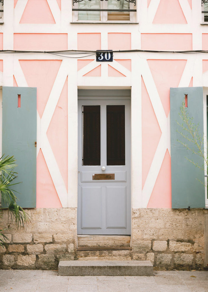 Rue de Cremieux Nummer 30 - Paris | Poster