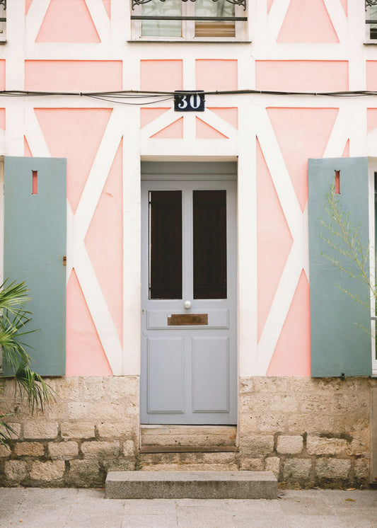 Rue de Cremieux Nummer 30 - Paris | Poster