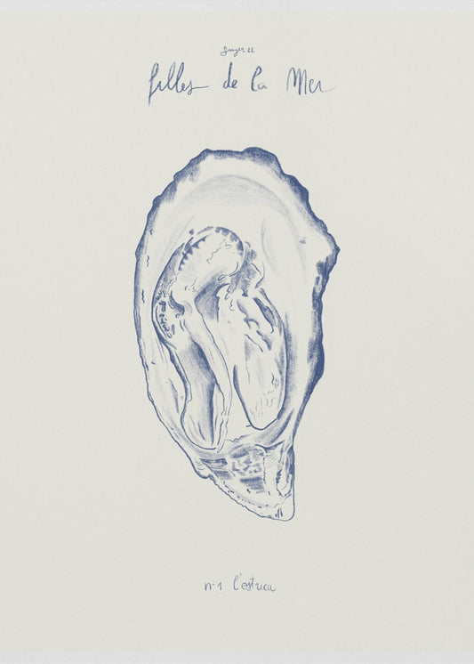 Filles de la mer n.1 - L'ostrica | Leinwand