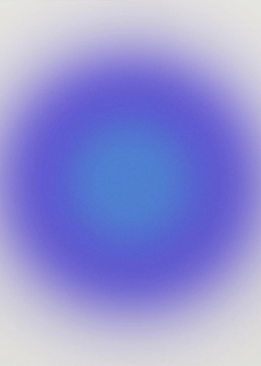 Violet Aura Burst | Poster