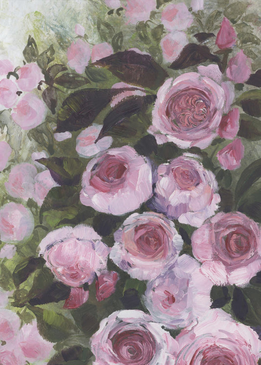Aurorie malerische Rosen | Poster