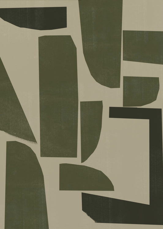 Abstrakte Schatten | Leinwand
