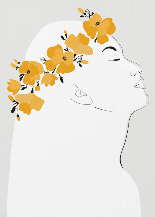 Floal Orly portrait | Poster