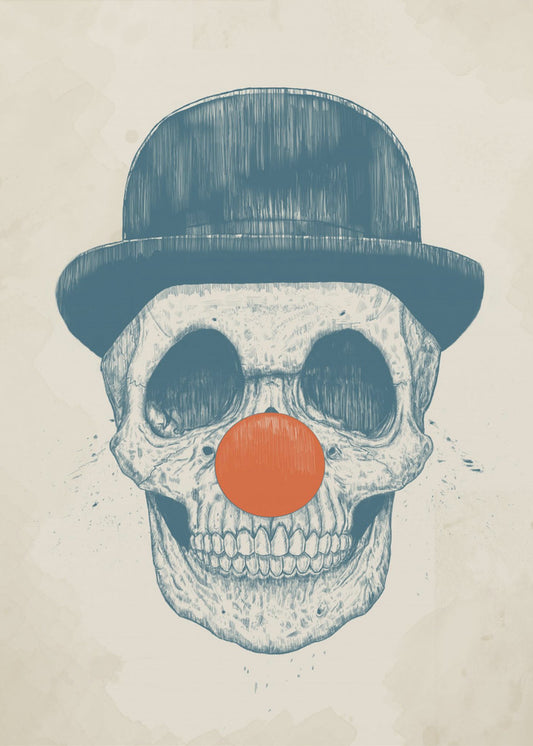 Toter Clown | Leinwand