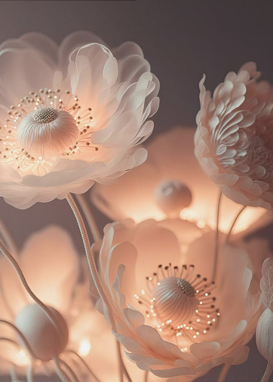 Leuchtende Blüten | Poster