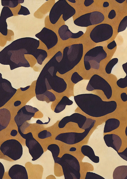 Leopardenträume | Leinwand