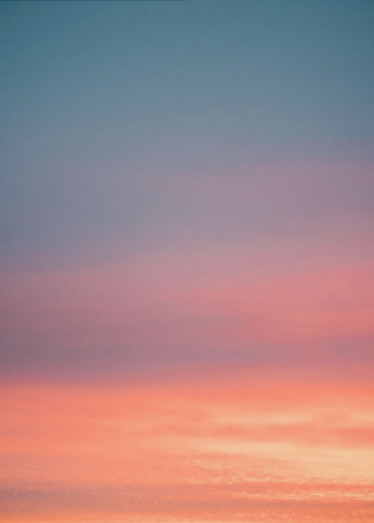 Bunter Sonnenuntergang 1 | Poster
