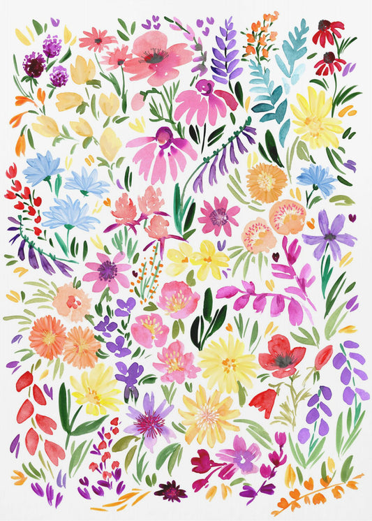 Wildblumenwiese | Leinwand