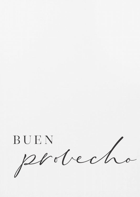 Buen provecho | Canvas