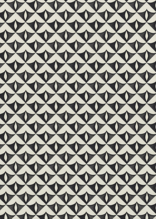 Monochrome Wellen | Leinwand