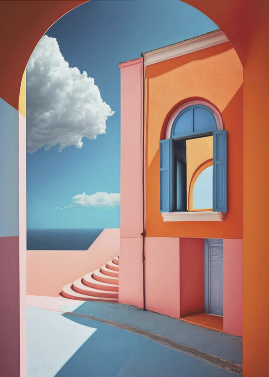 Lebendige Traumlandschaft | Poster