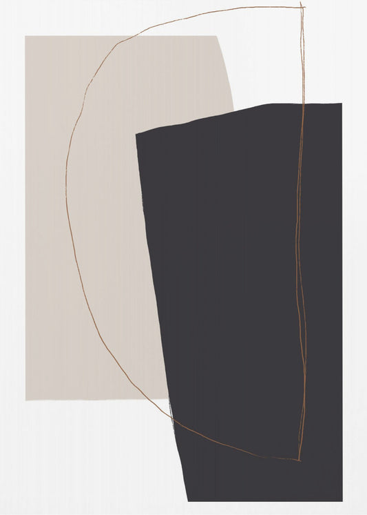 Geometrischer Fluss | Leinwand