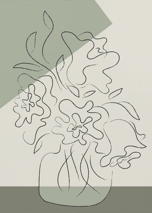 Blumengrün | Poster