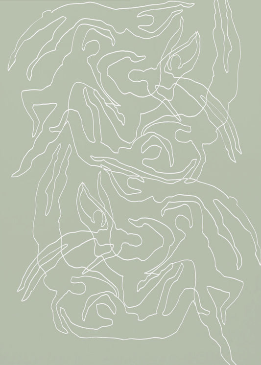 Schwimmer Grün | Poster