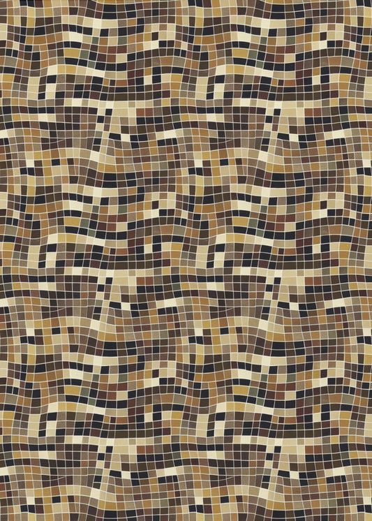 Mosaikwellen | Leinwand