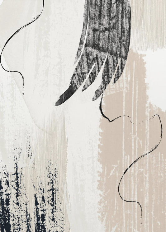 Pinselstriche-2 | Poster