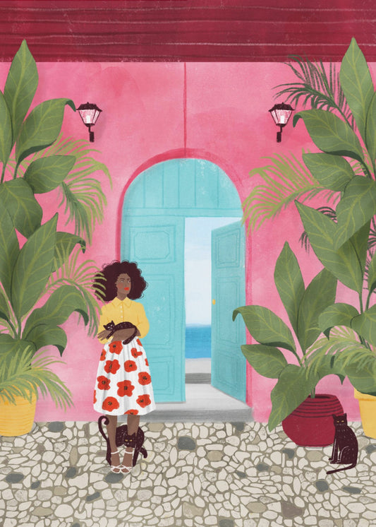 Cartagena Leben | Leinwand