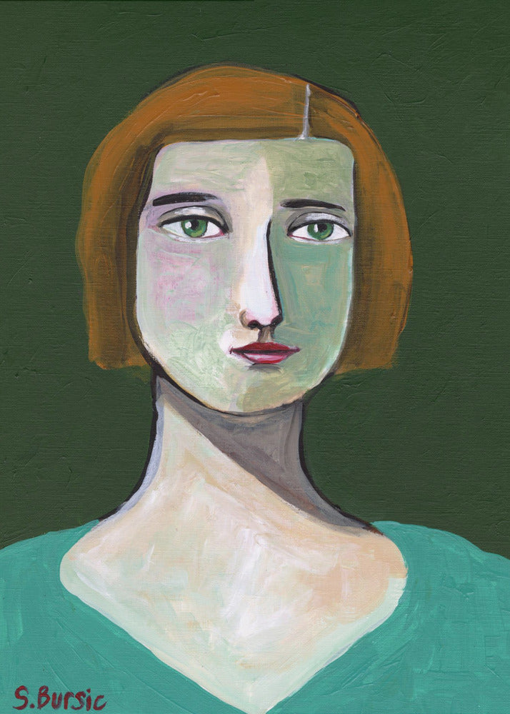 Grüne Dame | Poster