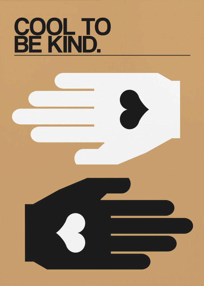 Cool, freundlich zu sein, Wüste | Poster