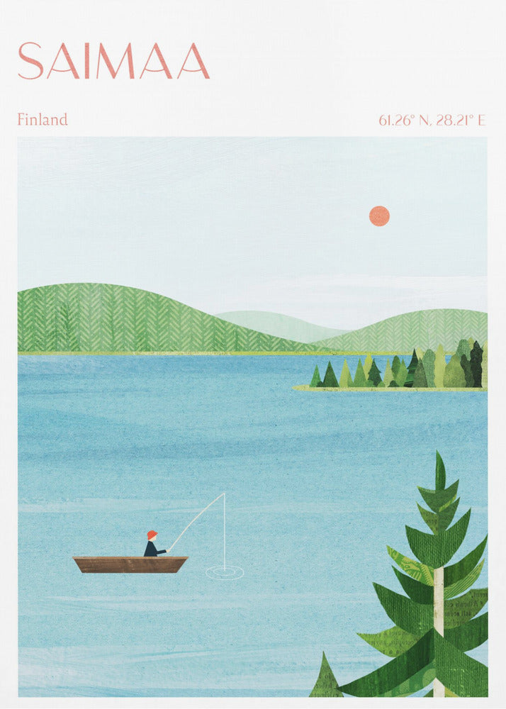 Saimaa-See, Finnland | Poster