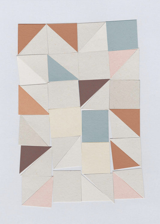 Pastellgeometrie | Leinwand