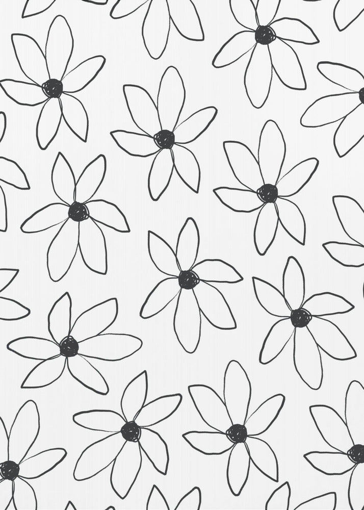 Luftige Blumen | Leinwand